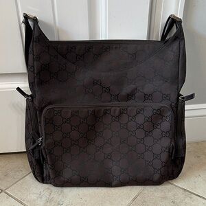 Gucci  GG Monogram Messenger Bag